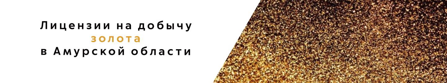 License for gold mining in the Amur region