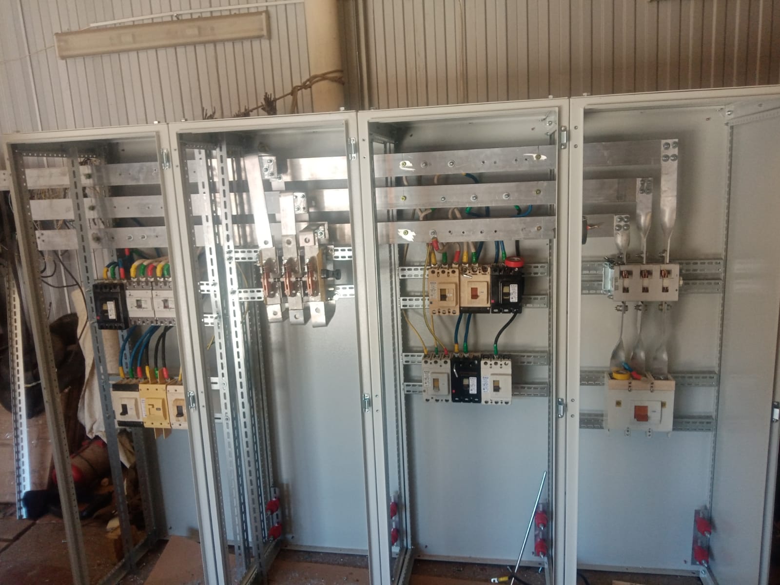 Power and distribution cabinets, main switchboards distribution cabinet