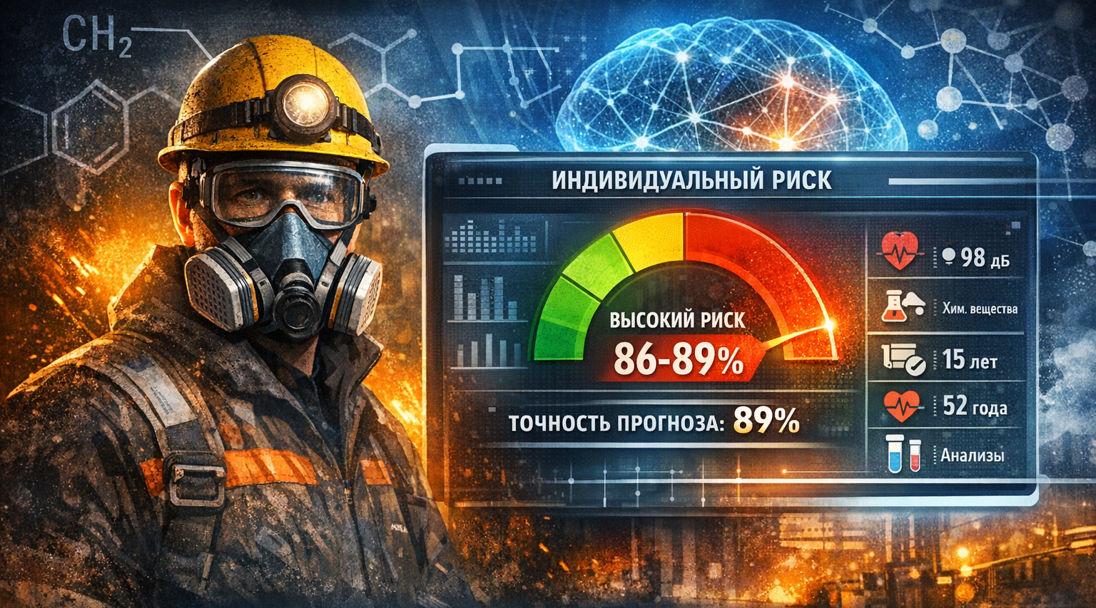 Russian scientists have created a neural network for personalized prediction of occupational diseases with an accuracy of 89%